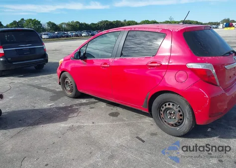 2012 Toyota Yaris Le z USA, uszkodzony, nr VIN JTDKTUD39CD525955